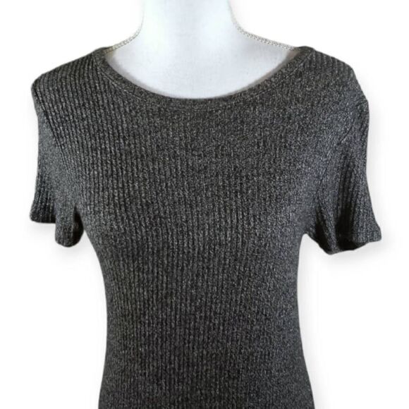 BRANDY MELVILLE BLACK & WHITE MARBLED DRESS SZ.OS EUC. - Picture 2 of 6